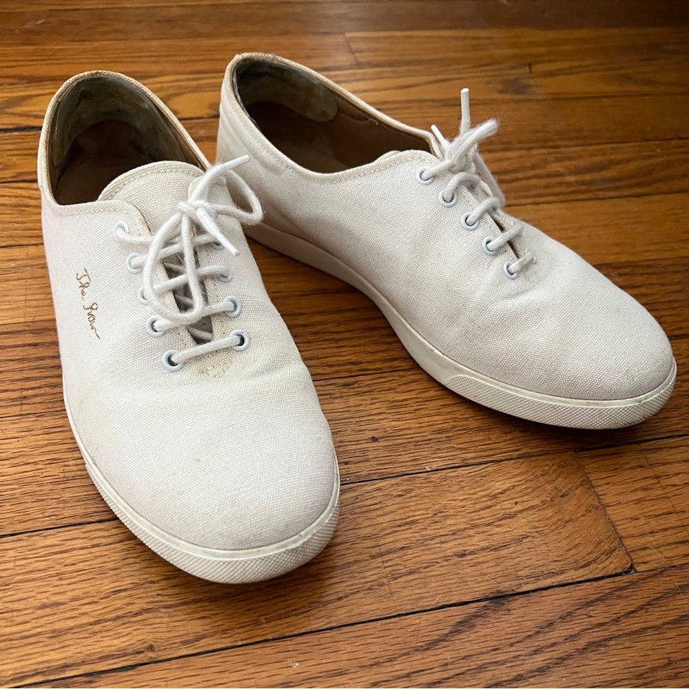 The Row Dean canvas sneakers size 37